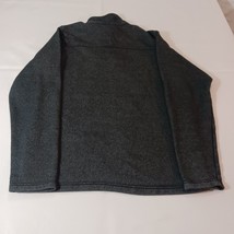 Columbia AM1534 Sweater Men's Size Small Dark Gray 1/4 Zip Pullover Sweatshirt image 2