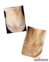 Starry Shindig Gold/Silver Star Paparazzi Necklace - $5.00