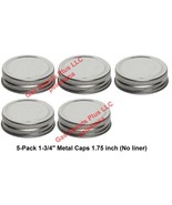 5-Pack 1-3/4&quot; Steel Caps Gallon Oil Can Gas Eagle Ironsides 1.75 inch Me... - $105.85 MXN