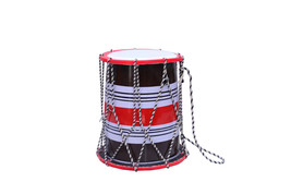 Baby Plastic doori Dholak musical instrument colour multi 8 inch dholki dhol - £46.39 GBP