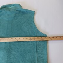 Vintage Woolrich Woolen Mills Women's L Green Full Zip Sleeveless Pockets Vest image 7