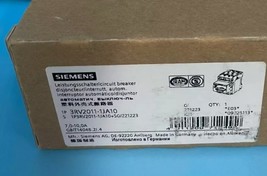 New Siemens 3RV2011-1JA10 Circuit breaker size S00 for motor protection - $1,123.15 MXN