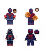 4pcs Spider-Man 2099 Minifigures Spider-Man Into the Spider-Verse Sets - $5.99