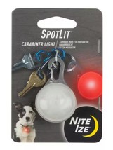 Nite Ize SpotLit Carabiner Light, Glow or Flash, Push on/off, Battery Po... - $9.95