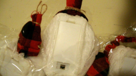Set Snowmen Led Hangers - battery operated image 2