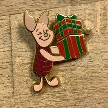 Piglet - Christmas Present - Walt Disney World Collectible Pin From 2002 - £15.56 GBP