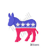 Democrat Donkey - Machine Embroidery Design - £2.74 GBP