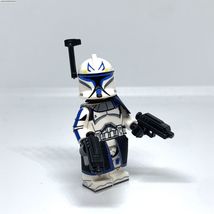 Captain Rex Minifigure Star Wars Phase 1 Clone with DC-17 Blasters - £5.50 GBP
