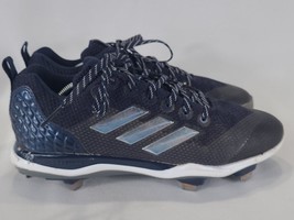 Adidas PowerAlley Women B39220 Navy Blue Metal Spike Softball Cleats Siz... - $23.36
