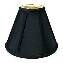 Royal Designs BS-707RC-8BLK deep Empire Lamp Shade, 3.5 x 8 x 6.5, Black - £31.36 GBP