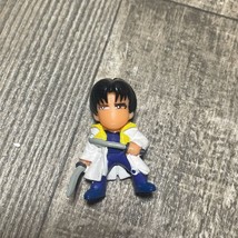 Shinomori Aoshi Rurouni Kenshin Figure Keychain Model Anime BANPRES - £7.56 GBP