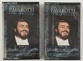 M) The Definitive Pavarotti Collection Vol 1 &amp; 2 - Luciano Pavarotti - Cassettes - £6.32 GBP