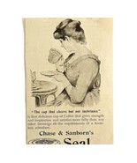 Chase &amp; Sanborn Seal Brand Coffee 1894 Advertisement Victorian Beverage ... - $19.99