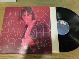 Jeff Beck - With The Jan Hammer Group Live - LP Record   VG+ VG - $6.30