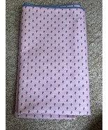 Vintage 1980s Tuck Valance Curtains Mauve Pink Blue Pattern 84”X15” NOS - $530.69 MXN