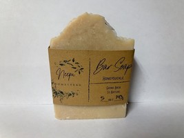 Goats Milk Soap Handmade/Family Made Honeysuckle by Neepa Homestead - £9.47 GBP