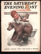 Saturday Evening Post 3/6/1915-WWI era-Over 100 years old-Vintage ads-G - £42.82 GBP