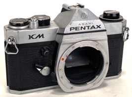 Asahi Pentax KM 35mm Film Camera - Manual - For Parts or Repair - £36.67 GBP