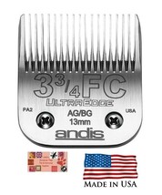 Andis Ultraedge 3 3/4FC 3F Blade*Fit Agc,Oster A6 A5,Wahl KM2 KM5 KM10 Clipper - £31.16 GBP