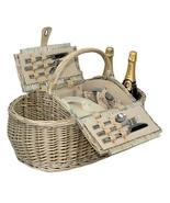 Boat Shaped Fitted Wicker Picnic Basket - £83.33 GBP+