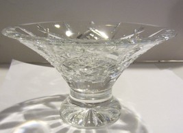 Waterford Footed Bowl / candy dish  &quot;Ardmore&quot; Pattern  Signed - £33.35 GBP