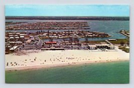 Treasure Island Boca Ciega Bay St Petersburg Florida FL UNP Chrome Postcard P2 - £2.39 GBP