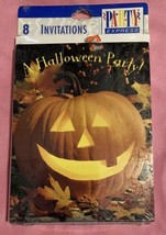 Halloween Pumpkin Party Invitations 8 ct Hallmark Party Express - £1.86 GBP