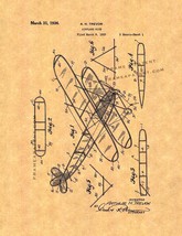 Airplane Kite Patent Print - $7.95+