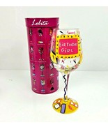 Lolita Birthday Girl Love My Wine Collection Hand Painted Wine Glass w/ ... - £7.85 GBP