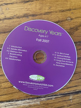Discovery Years Ages 4-7 Fall 2007 Focus on the Family Your Child Christian CD - £14.70 GBP