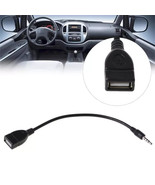 Male Cable Plug AUX Jack 3.5mm Audio to USB 2.0 Female Converter Cord Ca... - €5,09 EUR