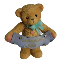 Cherished Teddies 663883A Millennium Avon Bear Figurine 1999 Enesco - £6.94 GBP