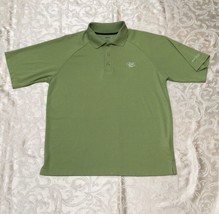 Bud Light Lime Beer Embroidered 3 Button Golf Polo Shirt Mens Large EUC 771A - £15.20 GBP