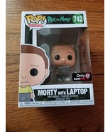 Funko POP! Animation Rick &amp; Morty Morty with Laptop #742 Gamestop Exclusive - $23.31 CAD