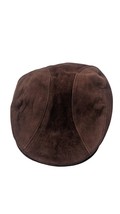 Classic Vintage Wilsons Leather Pelle Studio Driver Gatsby Cap Brown Size S/M - £27.25 GBP