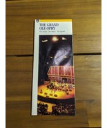 Vintage The Grand Ole Opry Brochure - $20.23 CAD
