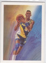 M) 1990-91 NBA Hoops Basketball Trading Card - Reggie Miller #365 - £1.57 GBP