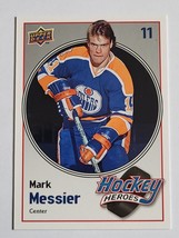 2009 - 2010 Mark Messier Upper Deck Hockey Heroes Nhl Ud HH19 Edmonton Oilers - £3.11 GBP