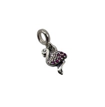 Authentic Pandora Charm, ME Me My Pink Flamingo Dangle, #798982C01, Pink CZ - $26.72
