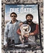 Due Date DVD Robert Downey Jr, Zach Galifianakis New Sealed - $180.81 MXN