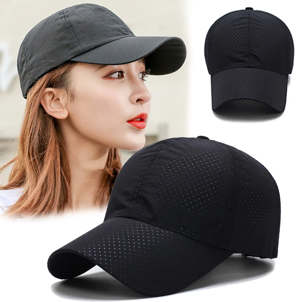 Brand Canada Quick Dry Full Mesh Caps Summer Breathable Baseball Caps Golf Caps - £12.34 GBP