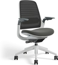 Steelcase Series 1 Office Chair, Hard Floor Casters, Graphite - £561.03 GBP