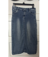 Cato Girls Long Blue Denim Skirt Size 12 - $15.00