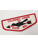 Vintage Colonneh Lodge 137 OA Order Arrow WWW Boy Scouts America Flap Pa... - $156.29 MXN