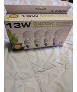 SunBlaster 13W 6400k Propagation &amp; Growth Light Bulbs 4 Pack - $74.00 MXN