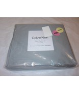 Calvin Klein Organic Earth 3P King duvet cover shams set grey - $152.03