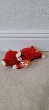 TY SNORT THE BULL BEANIE BABY COLLECTIBLE - £11.80 GBP