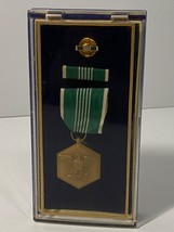 U.S. ARMY, COMMENDATION MEDAL, RIBBON, LAPEL PIN, ARCOM, VIETNAM WAR ISSUE - $20.00