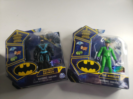 DC Spin Master Bat-Tech Batman Vs. The Riddler Sealed 2 Pack Sealed - £11.55 GBP