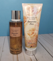 Victoria’s Secret AMARETTO FIZZ  Fragrance Set Mist &amp; Body Lotion 250ml ... - $23.75